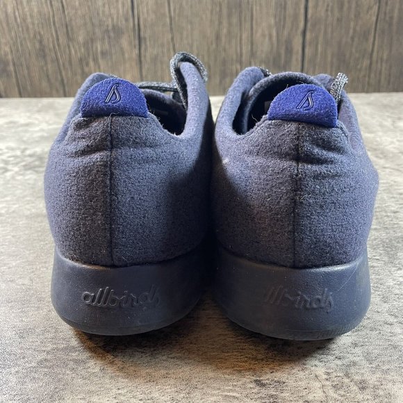 AllBirds & Outdoor Voices Wool Runners Mens 10 Navy Blue Lace Up Shoes main image 6
